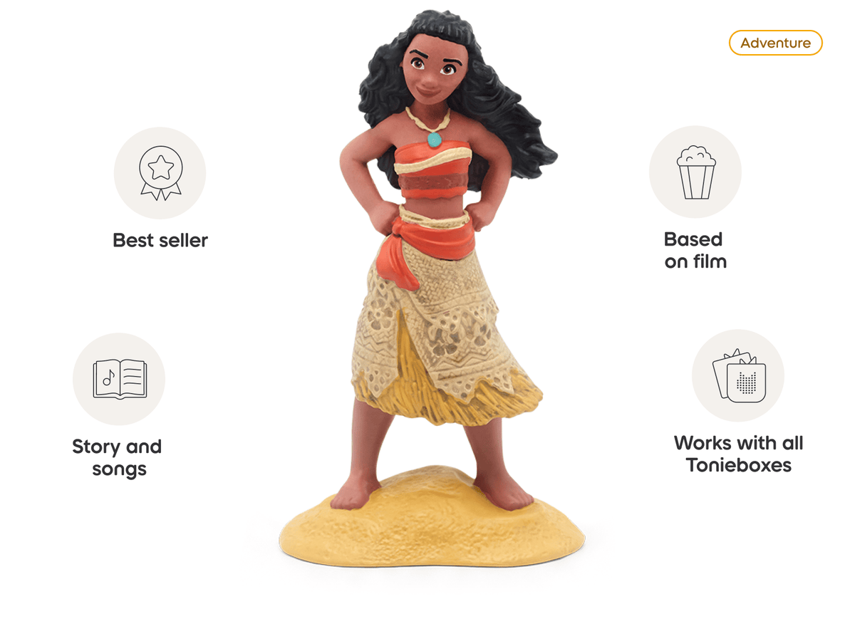 Moana audio figurine from the adventure category, inspiring audio journeys and imaginative play