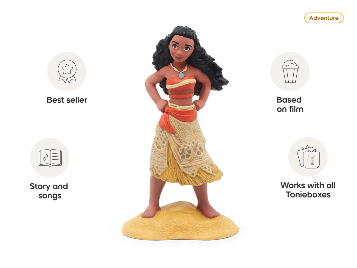 Moana audio figurine from the adventure category, inspiring audio journeys and imaginative play