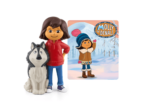 Molly of Denali Tonie audio figurine with content illustration