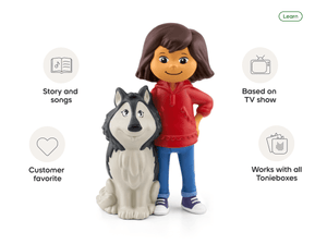 Molly of denali Tonie audio figurine from the learn category, inspiring audio journeys and imaginative play
