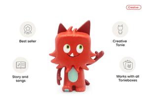 Monster Creative-Tonie audio figurine, inspiring audio journeys and imaginative play