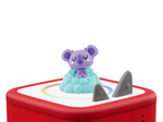 Moshi- Sleepy Paws Tonie on a red Toniebox 2 ready to play audio stories and songs