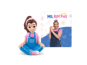 Ms. Rachel Tonie with a branded content card