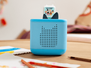 Little People Big Dreams - Music Legends Pocket Tonie on a blue toniebox 2