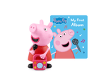 Peppa Pig: My First Album Tonie with a branded content card