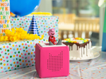 Child Playing With Peppa Pig: My First Album Tonie