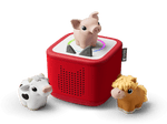 my first tonies bundle with a horse, pig and cow my first tonie and a toniebox 2