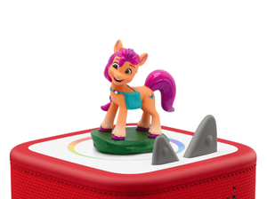 My Little Pony Tonie on a Red Toniebox