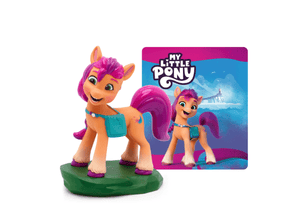 My Little Pony Tonie with a branded content card