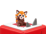 Conservation Crew: Nina the Red Panda Tonie on a red Toniebox