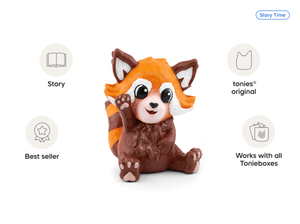 Conservation Crew Nina the Red Panda Tonie audio figurine, inspiring audio journeys and imaginative play