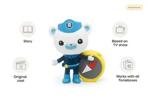 Octonauts Tonie audio figurine, inspiring audio journeys and imaginative play
