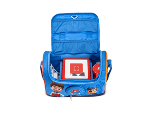open view with toniebox inside of Listen & Play Bag - PAW Patrol