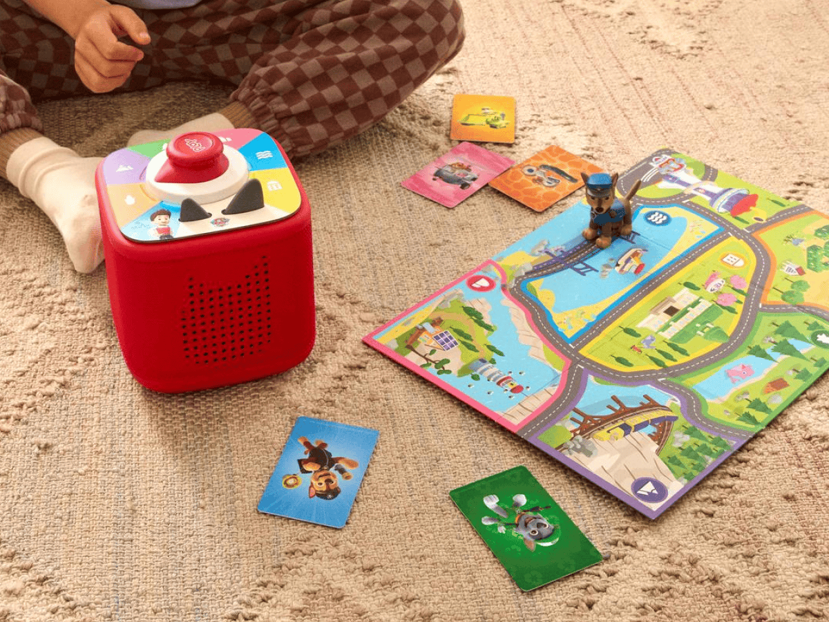 Sunset Red Toniebox 2 PAW Patrol Play Set | tonies® US