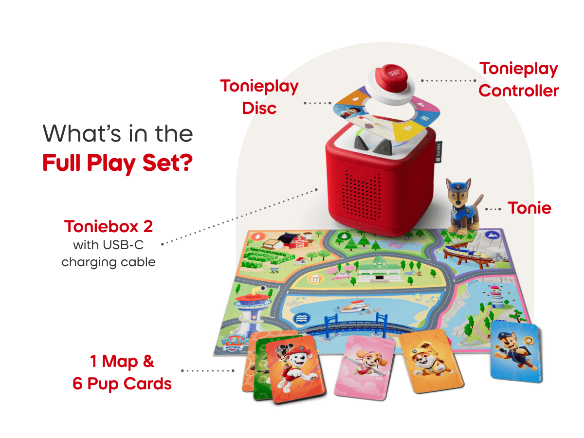 Sky Blue Toniebox 2 PAW Patrol Play Set | tonies® US