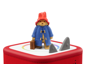 Paddington Bear Tonie on a red toniebox 2