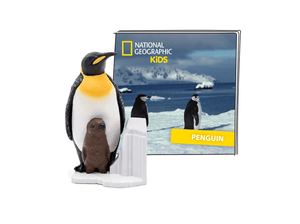 Penguin Tonie audio figurine with content illustration