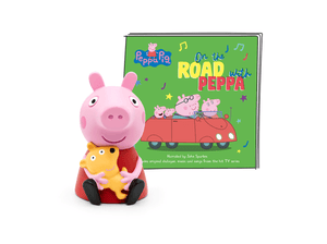 Peppa Pig: On the Road with Peppa Tonie with a branded content card