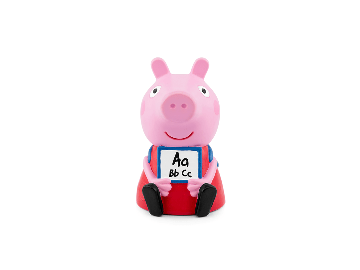 Peppa Pig: Learn with Peppa Tonie audio figurine for the Toniebox, which plays audio content