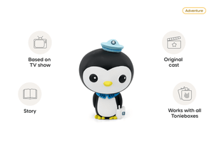 Octonauts Peso Tonie audio figurine, inspiring audio journeys and imaginative play
