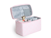 open view of 
Toniebox All-in-One Carrying Case - Cloud Pink with toniebox 2 and playtime puppy