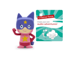 Pink & Purple Superhero Creative-Tonie with a branded content card