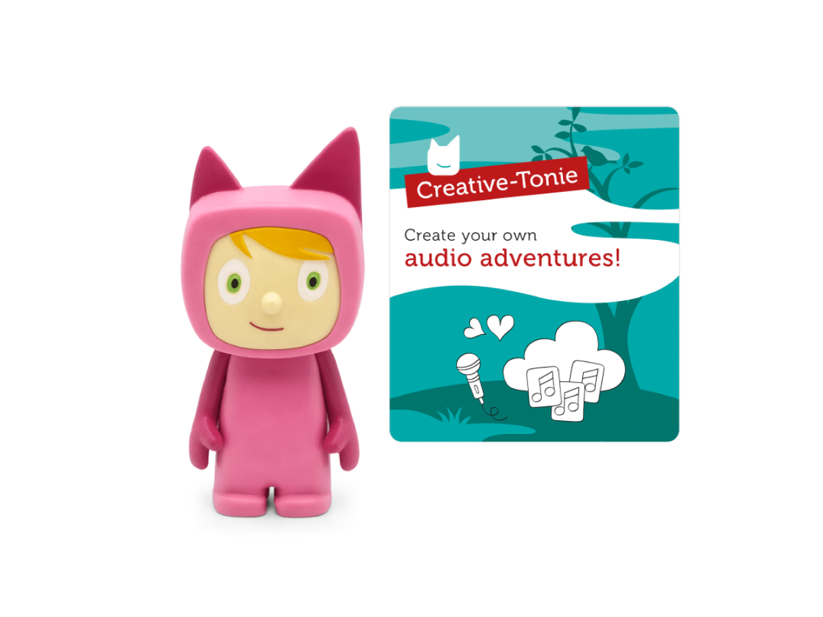 Pink with Light Hue Creative-Tonie with a branded content card