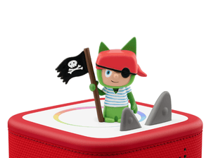 Pirate Creative-Tonie on a Red Toniebox
