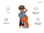 Planet Omar Accidental Trouble Magnet Tonie audio figurine, inspiring audio journeys and imaginative play