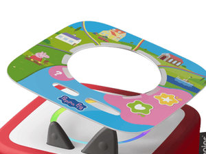 Tonieplay Peppa Pig-Playdate with Peppa Disc on red Toniebox 2 an audio player for kids
