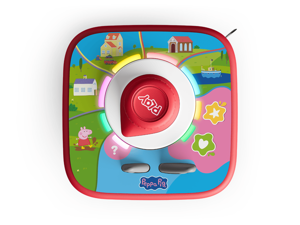Top View of Tonieplay Peppa Pig-Playdate with Peppa and Tonieplay Controller