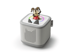 Moon Gray Toniebox 2, an audio player for kids with Playtime Puppy Tonie audio figurine