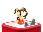 Favorite Children's Songs: Playtime Songs Tonie on a Red Toniebox