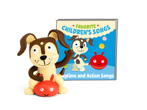 Favorite Children's Songs: Playtime Songs Tonie with a branded content card