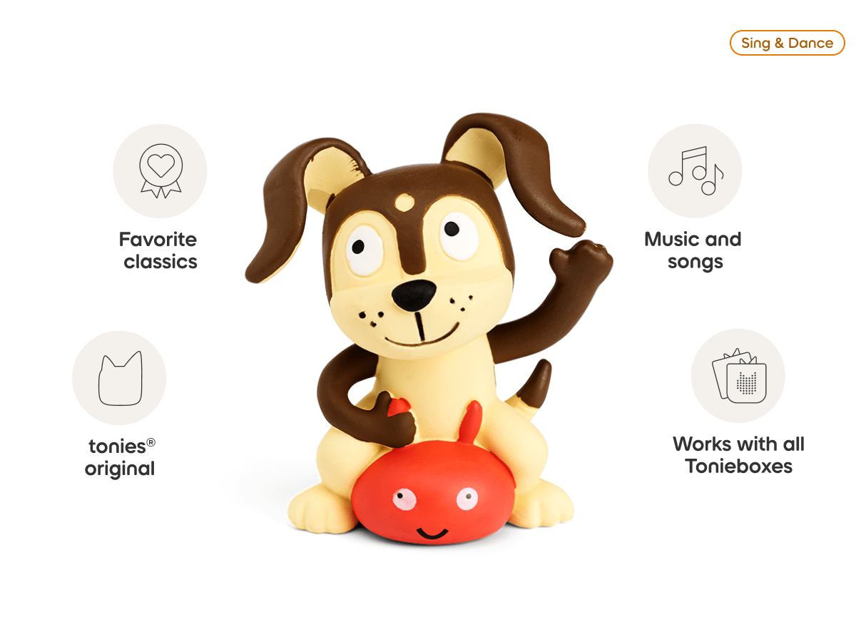 Playtime & Action Song audio figurine, inspiring audio journeys and imaginative play