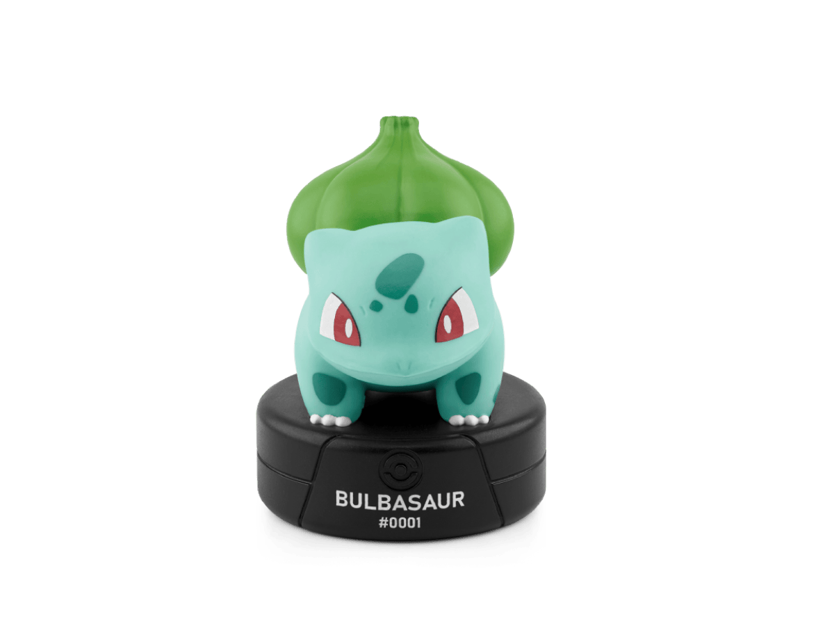 Pokémon Bulbasaur Tonie audio figurine for the Toniebox, which plays audio content