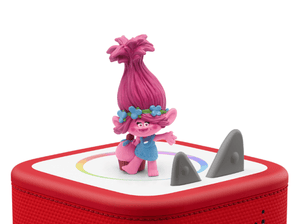 Trolls: Poppy Tonie on a Red Toniebox