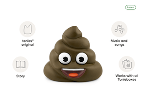 Potty Training tonie audio figurine, inspiring audio journeys and imaginative play