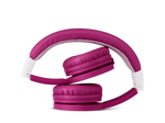 Purple Headphones Folded