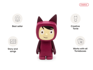 Creative-Tonie Purple Light audio figurine, inspiring audio journeys and imaginative play