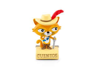 El Gato Con Botas Tonie audio figurine for the Toniebox, which plays audio content