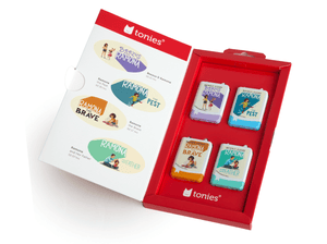 Inside view of Ramona Audiobook Tonies - 4 Pack Packaging