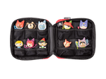 Interior of Red Carrying Case with Tonies