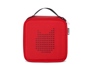 Red tonies carrying case front view