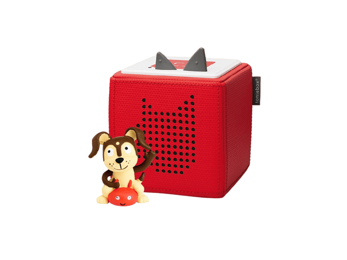【最終価格】tonie box レッドとディズニーのtonies4点セット tonies® I Red Playtime Puppy Toniebox I Buy now