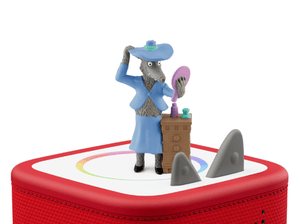 Roald Dahl: Revolting Rhymes Tonie on a Red Toniebox