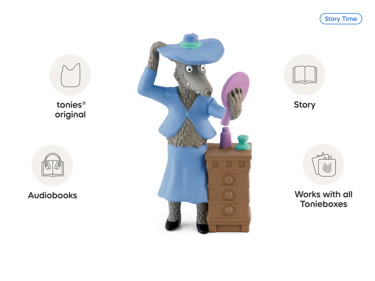 Roald Dahl Revolting Rhymes Tonie audio figurine, inspiring audio journeys and imaginative play