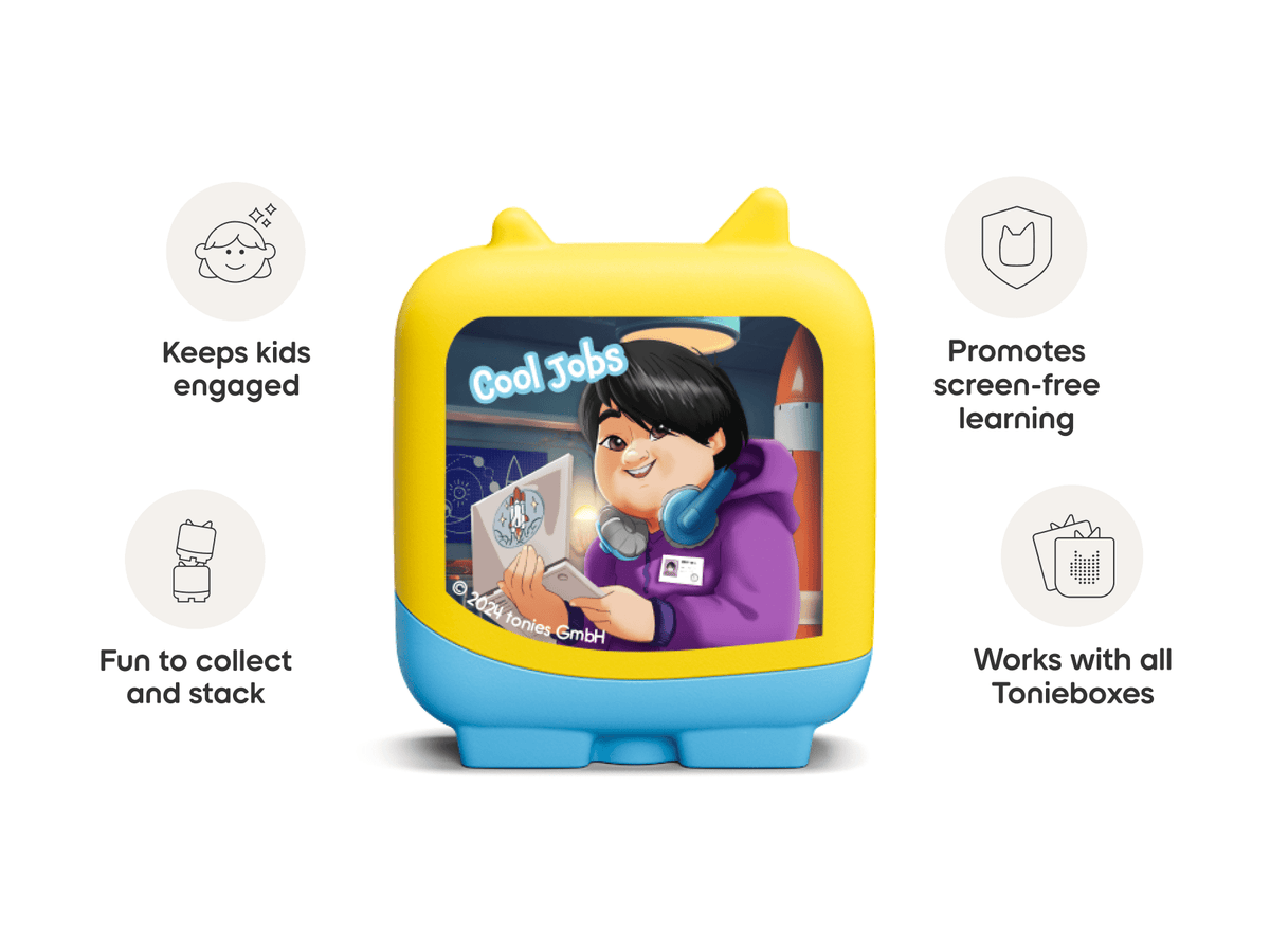 Cool Jobs Rocket Scientist and Pizza Maker Clever Tonies - 2 Pack inspiring audio journeys and imaginative play