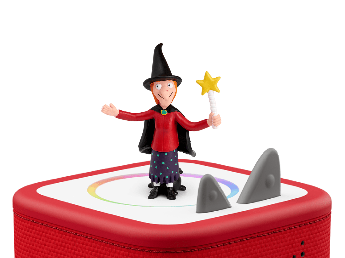 Julia Donaldson: Room on the Broom Tonie on a Red Toniebox