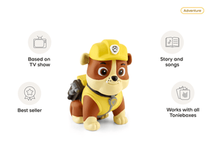 Rubble Tonie audio figurine, inspiring audio journeys and imaginative play